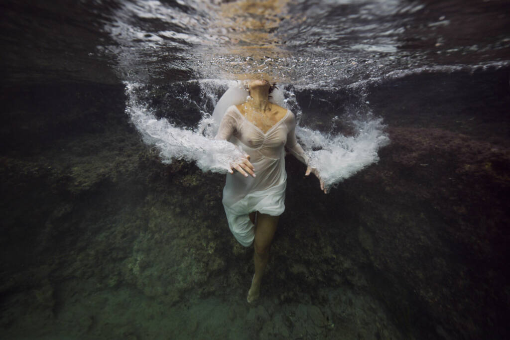 foto underwater grotta della poesia di Dom photographer